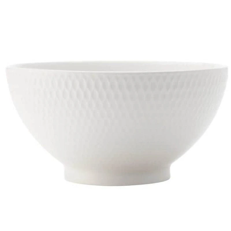 Maxwell & Williams White Basics Diamonds Rice Bowl 10cm 1 Maxwell & Williams White Basics Diamonds Rice Bowl 10cm