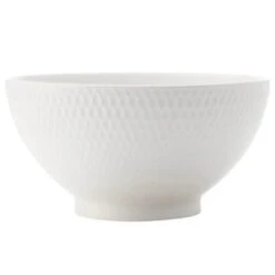 Maxwell & Williams White Basics Diamonds Rice Bowl 12.5cm