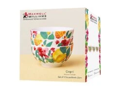 Maxwell & Williams Capri Coupe Bowl Set Of 3 12cm YD0080 -Maxwell & Williams maxwell williams bowls maxwell williams capri coupe bowl set of 3 12cm yd0080 32692547879001