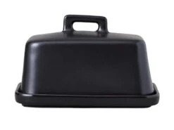 Maxwell & Williams Epicurious Butter Dish Black -Maxwell & Williams maxwell williams butter dish maxwell williams epicurious butter dish black 28705271611481