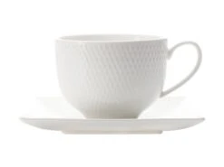 Maxwell & Williams White Basics Diamonds Square Cup & Saucer 220MLJX260482 5 Maxwell & Williams White Basics Diamonds Square Cup & Saucer 220MLJX260482 -Maxwell & Williams maxwell williams cup saucer maxwell williams white basics diamonds square cup saucer 220ml 31368743125081