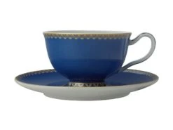 Maxwell & Williams Teas & C's Classic Footed Cup & Saucer 200ml Blue HV0275 -Maxwell & Williams maxwell williams cups saucers maxwell williams teas c s classic footed cup saucer 200ml blue hv0275 29850235076697