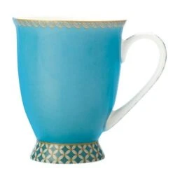 Maxwell & Williams Teas & C's Classic Footed Mug 300ml Aqua HV0180