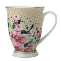 Maxwell & Williams Teas & C's Silk Road Footed Mug 300ml White