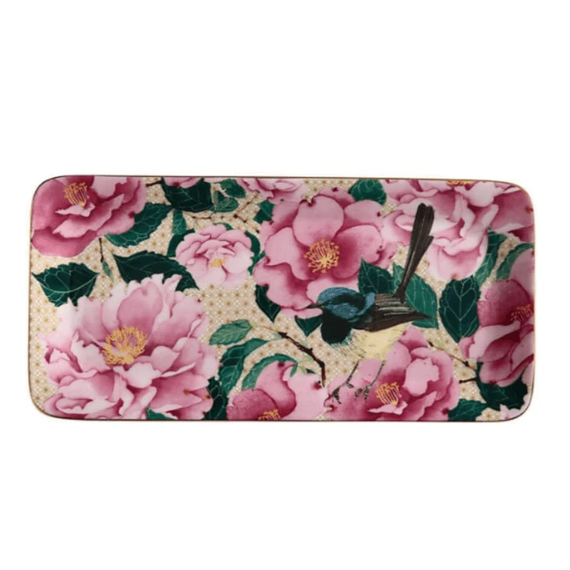 Maxwell & Williams Teas & C's Silk Road Rectangle Platter 25x12cm White 1 Maxwell & Williams Teas & C's Silk Road Rectangle Platter 25x12cm White