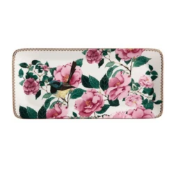 Maxwell & Williams Teas & C's Silk Road Rectangle Platter 33x15.5cm White