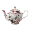 Maxwell & Williams Teas & C's Silk Road Teapot With Infuser 1 Litre White