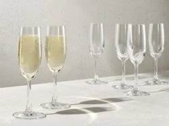 Maxwell & Williams Cosmopolitan Flute 160ml AS0001 Set Of 6 -Maxwell & Williams maxwell williams glasses maxwell williams cosmopolitan flute 500ml as0001 31325616570457