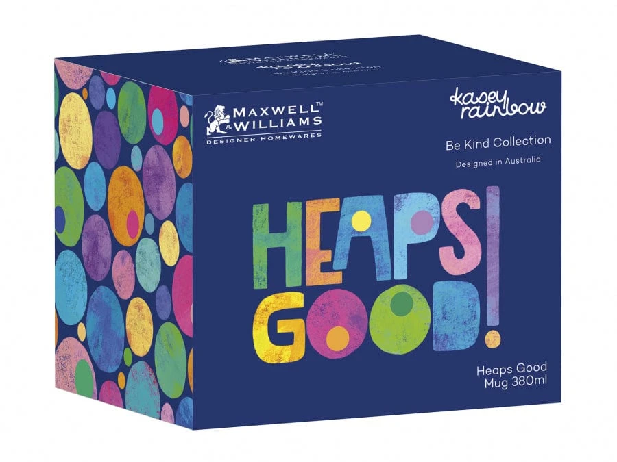 Maxwell & Williams Be Kind Mug Heaps Good 380ml DX1075 3 Maxwell & Williams Be Kind Mug Heaps Good 380ml DX1075 - Image 3