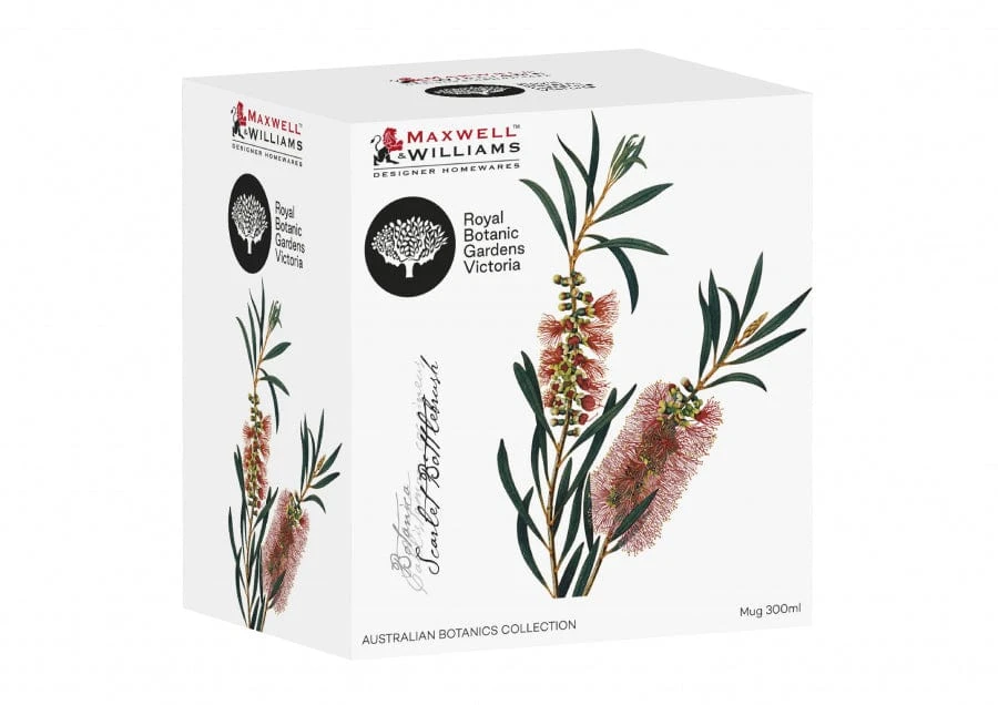 Maxwell & Williams Botanic Mug Bottlebrush 300ML 2 Maxwell & Williams Botanic Mug Bottlebrush 300ML - Image 2