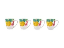 Maxwell & Williams Capri Coupe Mug Set Of 4 420ml YD0082 -Maxwell & Williams maxwell williams mugs maxwell williams capri coupe mug set of 4 420ml yd0082 32692598800473