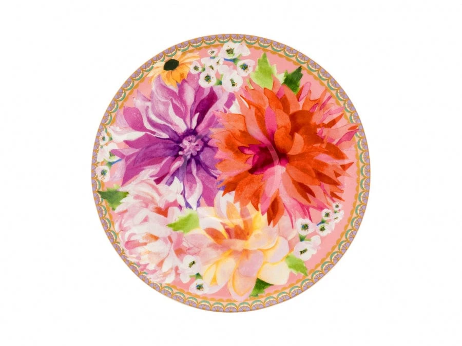 Maxwell & Williams Dahlia Daze Breakfast Cup & Saucer 400ML Pink 400ml HV0356 4 Maxwell & Williams Dahlia Daze Breakfast Cup & Saucer 400ML Pink 400ml HV0356 - Image 4