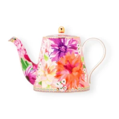 Maxwell & Williams Dahlia Daze Teapot With Infuser 500ml Pink HV0352