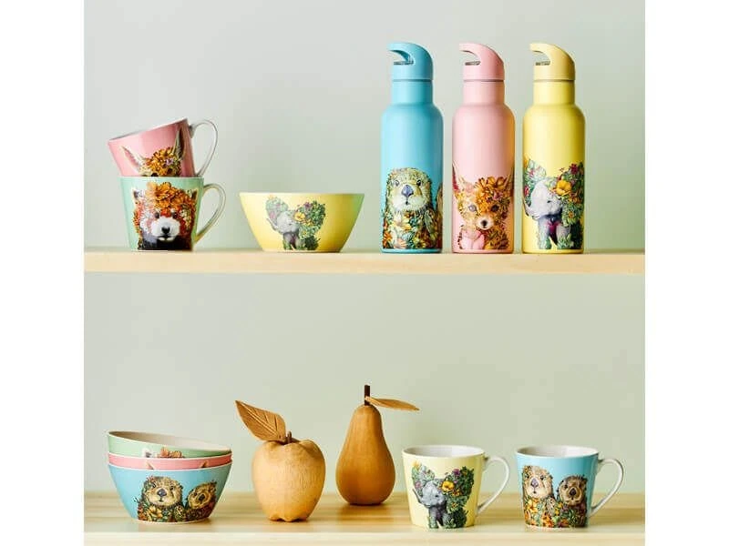 Maxwell & Williams Marini Ferlazzo Wild Planet Bamboo Bowl 14.5cm Set Of 4 Assorted 6 Maxwell & Williams Marini Ferlazzo Wild Planet Bamboo Bowl 14.5cm Set Of 4 Assorted - Image 6