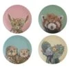 Maxwell & Williams Marini Ferlazzo Wild Planet Bamboo Plate 20cm Set Of 4 Assorted