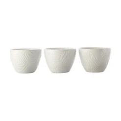 Maxwell & Williams Dune Bowls White Set Of 3 12cm DR0431
