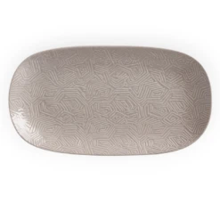 Maxwell & Williams Dune Oblong Platter Taupe 33x18cm DR0416