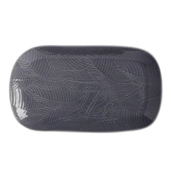 Maxwell & Williams Panama Oblong Platter 34x19cm Grey