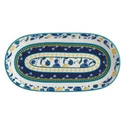 Maxwell & Williams Rhapsody Oblong Platter 33x17cm Blue