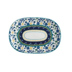 Maxwell & Williams Rhapsody Oblong Platter 40x28cm Blue