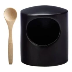 Maxwell & Williams Epicurious Salt Pig Black