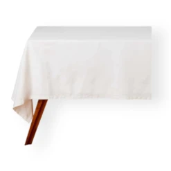 Maxwell & Williams Cotton Classics Rectangular Tablecloth 300x150cm Snow White GX0503