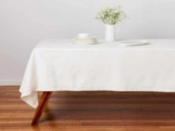 Maxwell & Williams Cotton Classics Rectangular Tablecloth 300x150cm Snow White GX0503 -Maxwell & Williams maxwell williams tablecloths maxwell williams cotton classics rectangular tablecloth 300x150cm snow white gx0503 31492362862681