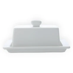Maxwell & Williams White Basics Square Cover Butter AA2564
